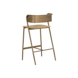 Keanu Powder Coated Iron Counter Stool