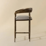 Zanatta Upholstered Modern Counter Stool