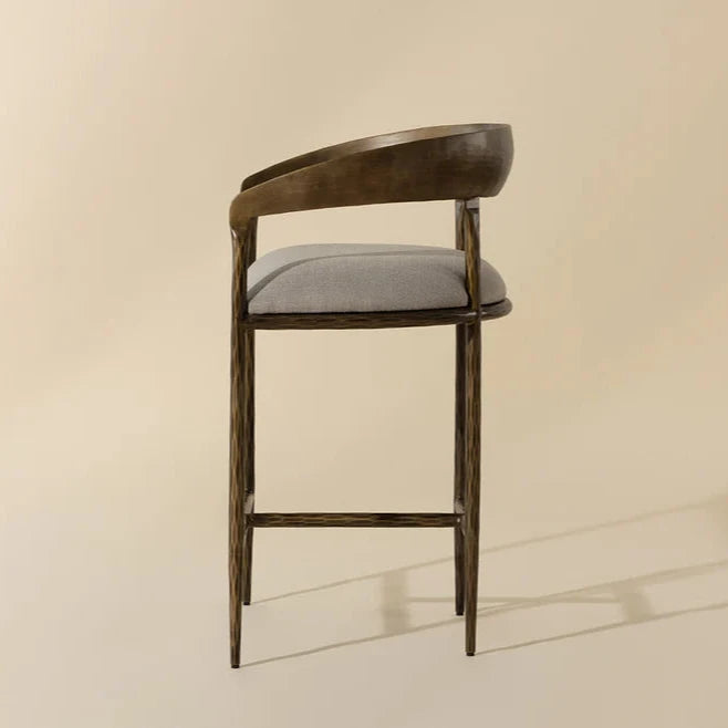 Zanatta Upholstered Modern Counter Stool