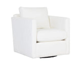 Georgie Fabric Swivel Lounge Chair