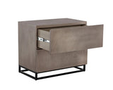 Lutana Nightstand With Ample Storage And Stylish Design