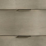 Hoyos Dresser Contemporary Poplar Wood With Brass Handles