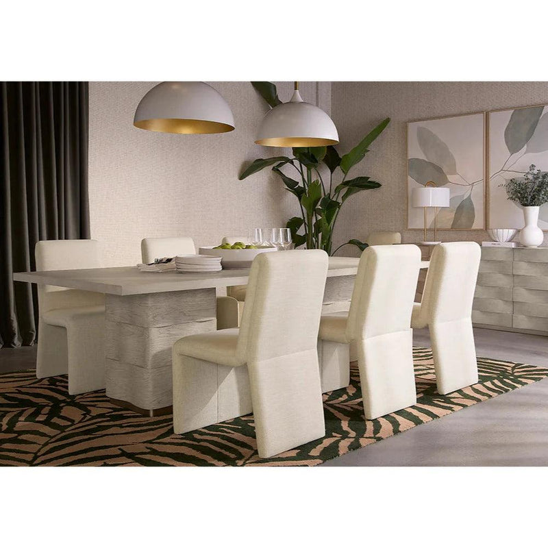 Hoyos Dining Table 100" Contemporary Wood Design