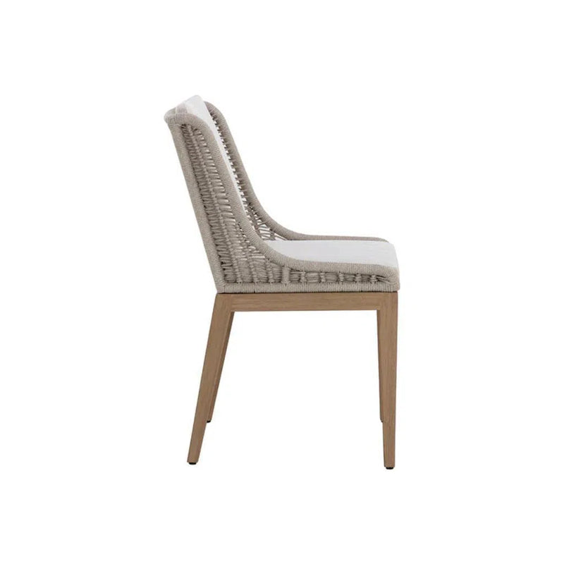 Sorrento Fabric Outdoor Armless Dining Chair