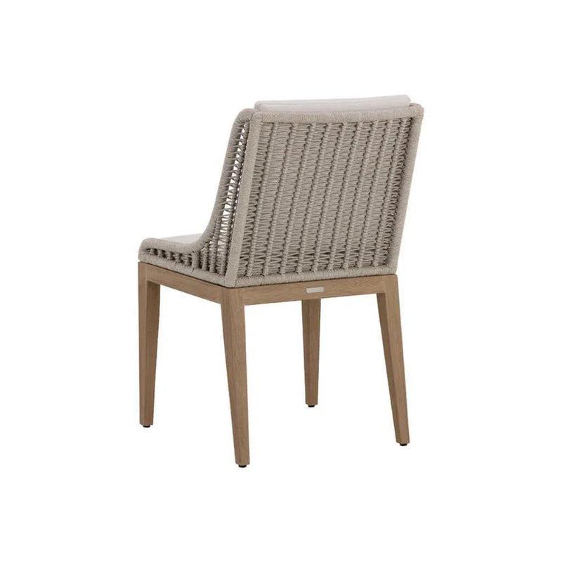 Sorrento Fabric Outdoor Armless Dining Chair