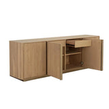 Kalla Wooden Steel Sideboard