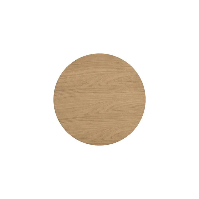 Kalla Wooden Round Side Table