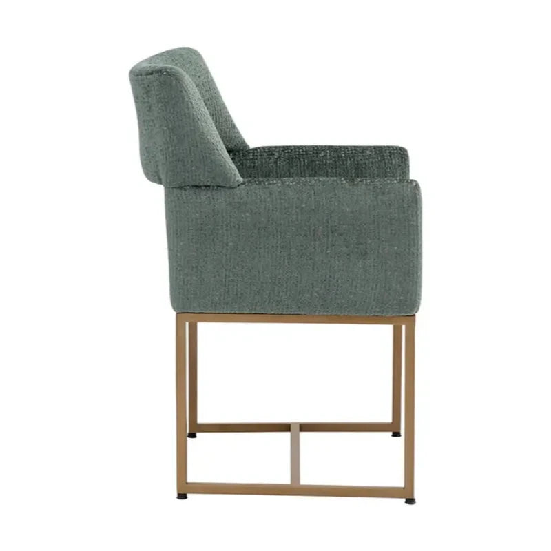 Greco Polyester Upholstered Dining Armchair