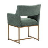 Greco Polyester Upholstered Dining Armchair