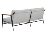 Meadow Sofa Vault Fog Mid-Century Stain Resistant Fabric