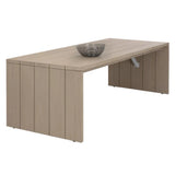 Viga Wooden Outdoor Rectangular Dining Table