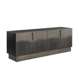 Caddo Sideboard With Antique Nickel Doors And Iron Frame