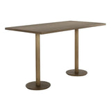 Corina Modern Designed Durable Iron Bar Table