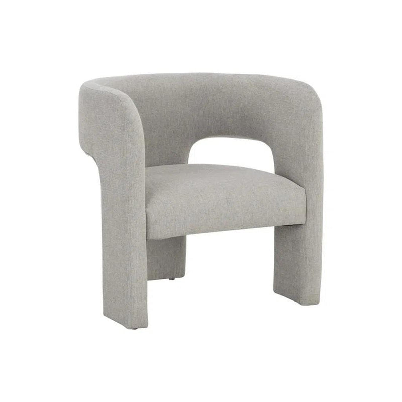 Isidore Fabric Upholstered Lounge Chair