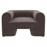 Ionic Fabric Upholstered Armchair