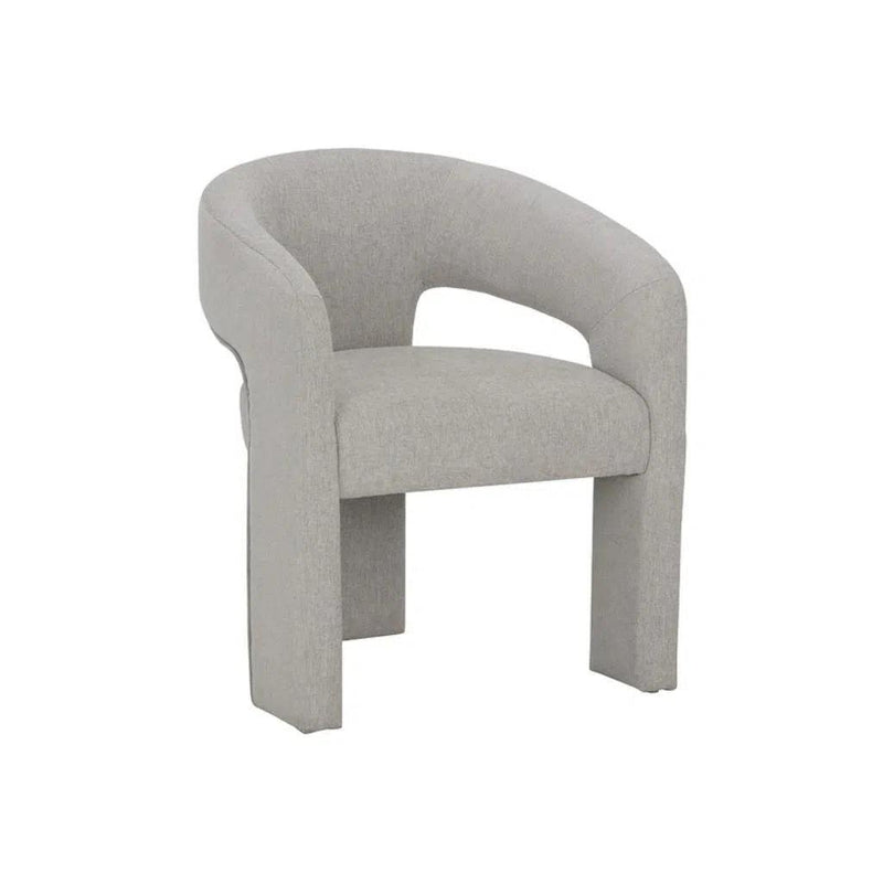 Isidore Fabric Upholstered Dining Armchair