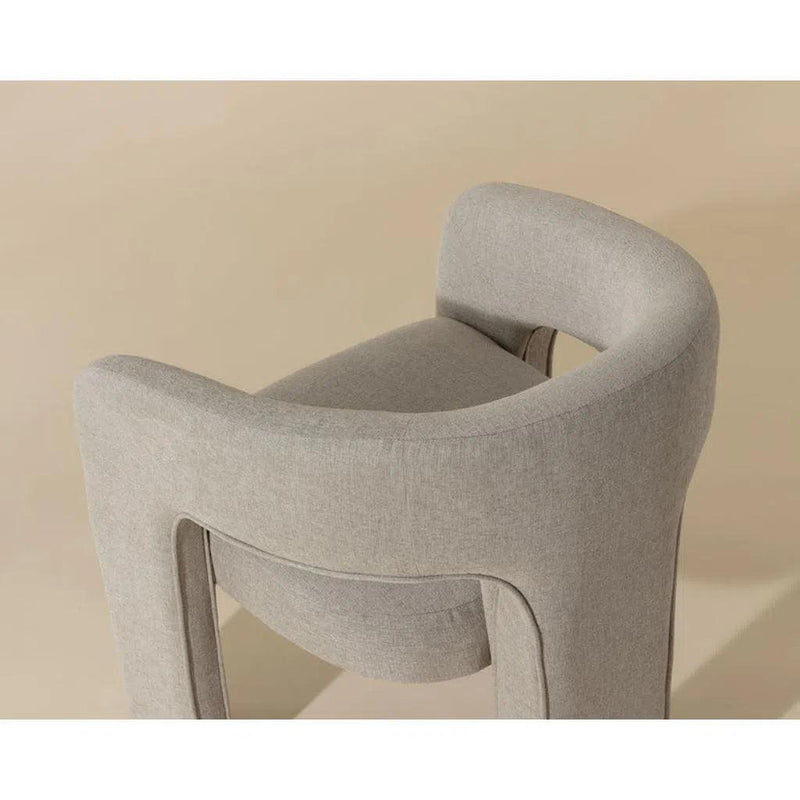 Isidore Fabric Upholstered Dining Armchair