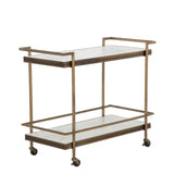 Contardi Steel Framed Elegance Bar Cart