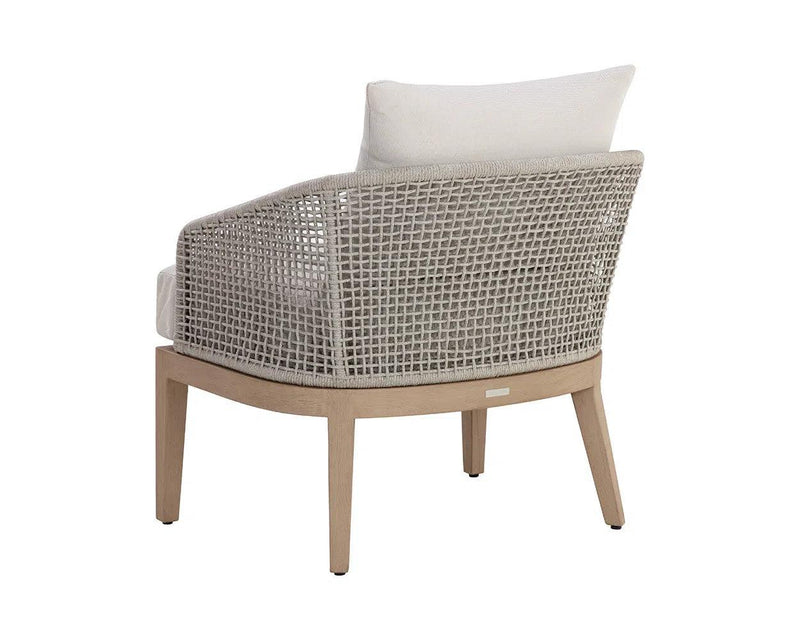 Capri Fabric Outdoor Lounge Chair