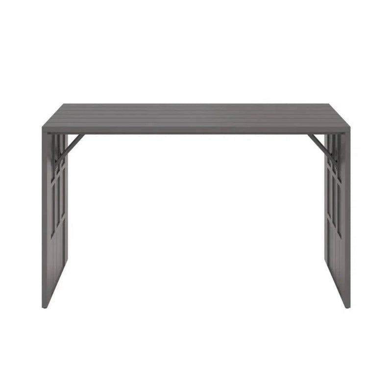 Verin Aluminum Outdoor Rectangular Bar Table