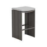 Verin Fabric Streamlined Design Outdoor Barstool