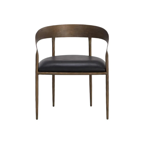 Zanatta Upholstered Modern Dining Armchair