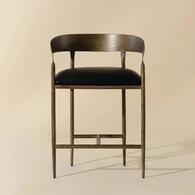 Zanatta Upholstered Modern Counter Stool