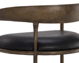 Zanatta Leather Upholstered Barstool