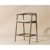 Jeremy Upholstered Modern Counter Stool