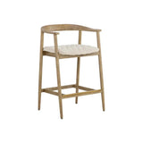 Jeremy Upholstered Modern Counter Stool