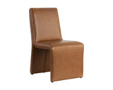 Cascata Leather Upholstered Dining Armchair