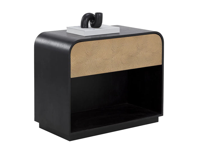 Algarve Mango Wooden Nightstand