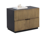 Carlin Wooden Bold Nightstand