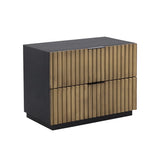 Carlin Wooden Bold Nightstand