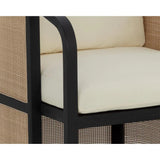 Palermo Fabric Outdoor Dining Armchair