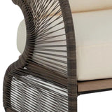 Toulon Lounge Chair Modern Design Stain Resistant Fabric