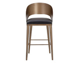 Dezirae Leather Upholstered Barstool