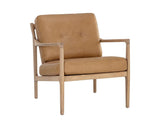 Gilmore Leather Upholstered Lounge Chair