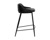 Astra Leather Upholstered Counter Stool