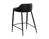 Astra Leather Upholstered Counter Stool