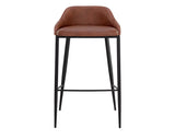 Astra Leather Upholstered Barstool