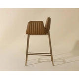 Lucano Leather Upholstered Counter Stool