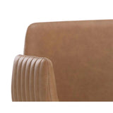 Lucano Leather Upholstered Counter Stool