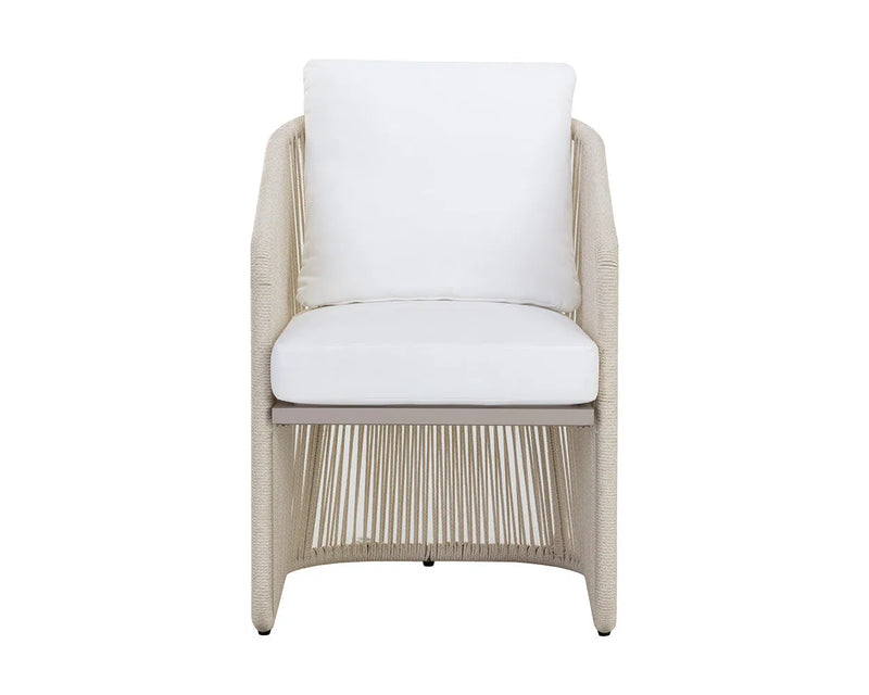 Allariz Fabric Outdoor Dining Armchair