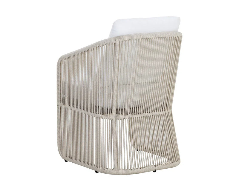 Allariz Fabric Outdoor Dining Armchair