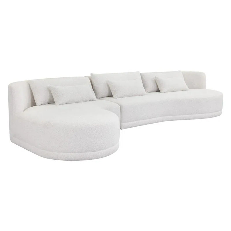 Laken Fabric Upholstered Sofa Chaise