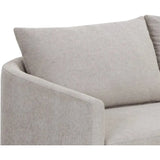 Gannon Polyester Upholstered Modern Sofa