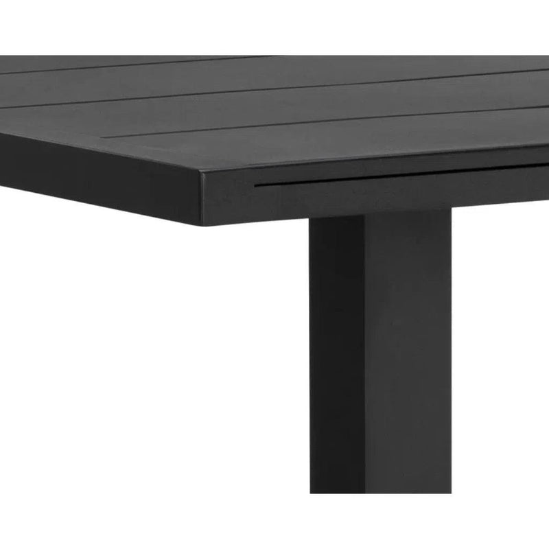 Merano Aluminum Outdoor Square Bar Table