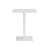 Merano Aluminum Outdoor Square Bar Table