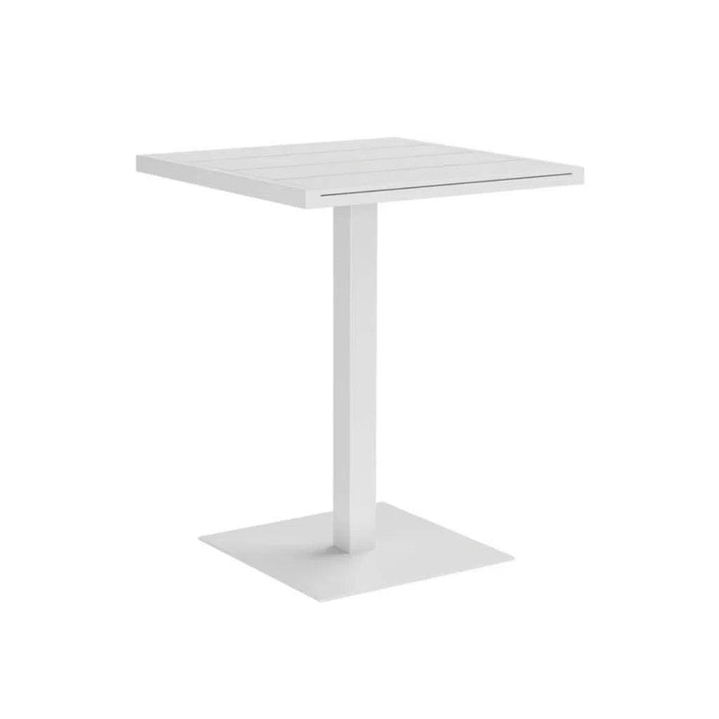 Merano Aluminum Outdoor Square Bar Table